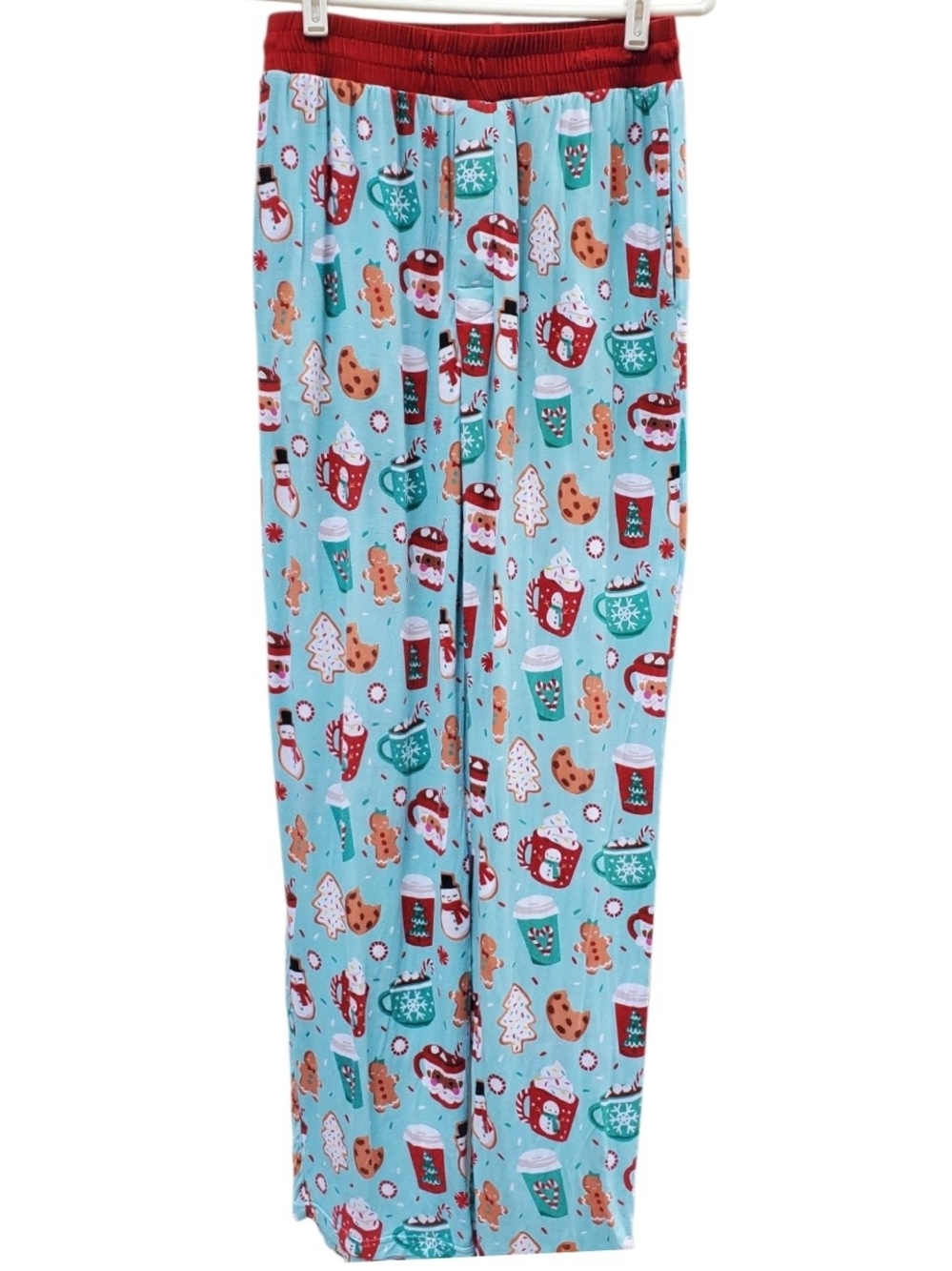 Little Sleepies Peppermint Mocha Pajama Lounge Pants Christmas Small